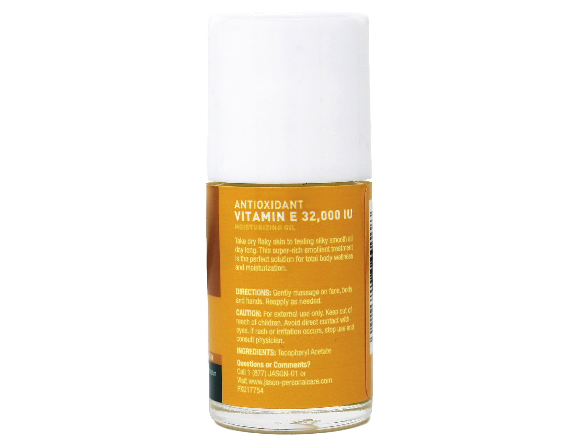 JASON Vitamin E 32,000 IU Moisturizing Oil , For Targeted Solutions, 1 Fluid Ounces, Pack of 3