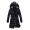 Black, variant on Women's Heavyweight Fleece Lined Winter Parka