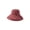 Burgundy, variant on Women's Summer Sun Hat Wide Brim Hat Beach Fisherman Hat Reversible Foldable Casual Breathable Summer Comfy Cap Navy One Size