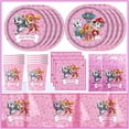 thumbnail image 2 of Decoraciones para fiesta de cumpleaños de la Patrulla Canina de Skye, nuevos vasos de papel, platos y servilletas de Skye, kit de globos, pancartas, suministros para eventos de baby shower, 2 of 5