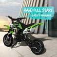 thumbnail image 6 of HOVER HEART Kids Mini 50CC Gas 2-Stroke Dirt Bike, for 8 Years to 12 Years - Green, 6 of 10