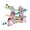 Pink, variant on Hot Children's Assembled Gliding Rail Car Parking Lot Model Combination Toy Set for Kids with Kids Set for Boys Age 4-6 for Toddlers Age 1 for Kids Ages 3 Toddler Tops Boys Pole Kids Play Set Girl Age