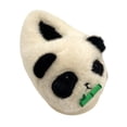 thumbnail image 4 of Pantuflas de panda de invierno, pantuflas de animales de dibujos animados para fiesta en , sala de estudio Longitud de la suela 25cm, 4 of 8