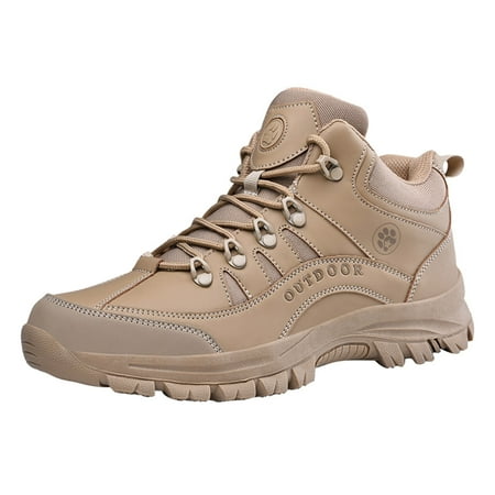

Black Boots for Women 2022 New Cross Border Foreign Trade Outdoor Large Size Travel Sports Mountaineering Shaku Color Black Military Boots Sport Shoes sneakers for Men PU A