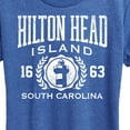 thumbnail image 3 of Instant Message - Hilton Head Island Collegiate -Women's Short Sleeve Graphic T-Shirt, 3 of 6