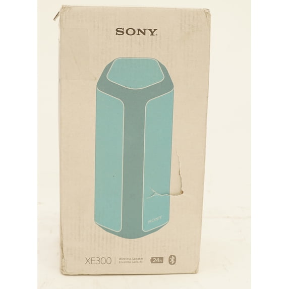 Pre-Owned Sony SRS-XE300 Wireless Portable BLUETOOTH Speaker, IP67 Water-resistant, Dustproof and Shockproof, Blue