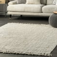 thumbnail image 3 of nuLOOM Daniela Chunky Jute Off-White 8' 6" x 11' 6" Farmhouse Area Rug, 3 of 9