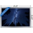 thumbnail image 2 of Milky Way At Night Wall Poster, 14.725" x 22.375" Framed, 2 of 4