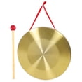 thumbnail image 1 of NIYANGLE 35Pack Portable Gong Instrument Traditional Chinese Brass Gong for Festive Occasions, 1 of 4