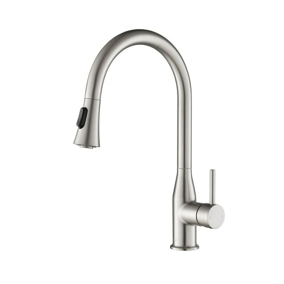 Kibi Napa Single Handle Pull Down Kitchen Sink Faucet