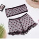 thumbnail image 2 of Gibobby Conjunto ropa interior mujer Conjunto de ropa interior de encaje para mujer, conjunto de ropa interior y ropa interior de encaje con correa(Negro, M), 2 of 5