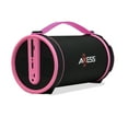 thumbnail image 2 of AXESS Portable Indoor/Outdoor Bluetooth Hi-Fi Cylinder 2.1 Speaker SPBT1033PK, 2 of 2