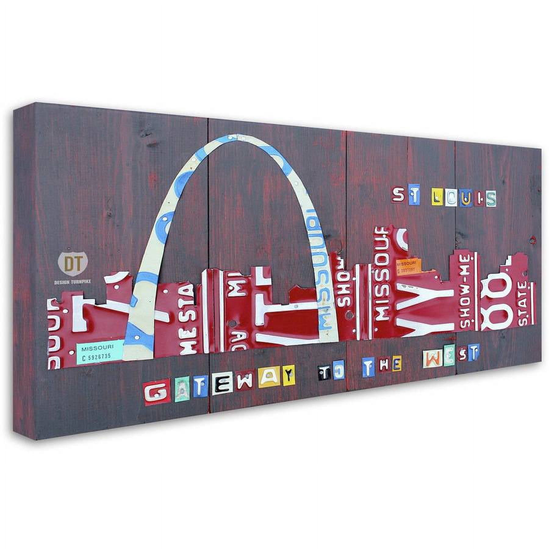 Trademark Fine Art 'St. Louis Skyline' Canvas Art by Design Turnpike