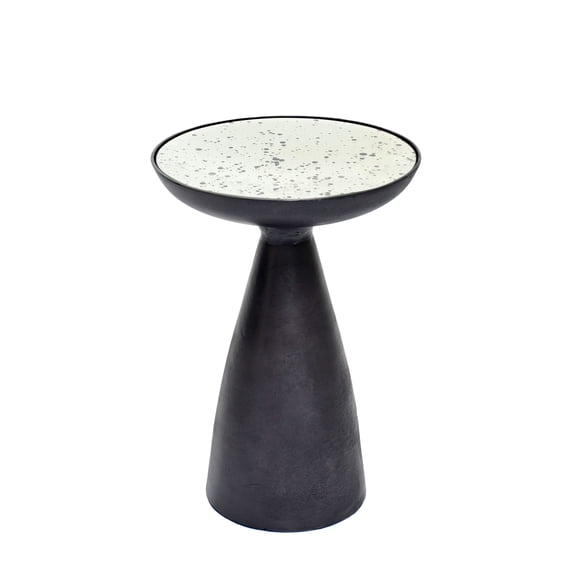 Hourglass Black Side Table