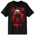 thumbnail image 7 of Friday the 13th Jason Voorhees Men's Black Graphic T-shirt - S, 7 of 7