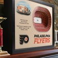 thumbnail image 2 of Philadelphia Flyers 25.5'' x 19.5'' 25-Layer StadiumViews 3D Wall Art, 2 of 5