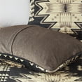 thumbnail image 4 of Woolrich Polyester Sierra Print Plush Coverlet Set in Tan/Black, 4 of 9