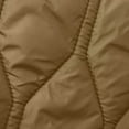 thumbnail image 6 of nerohusy Women's Quilted Vest Petite V Neck Fleece Puffer Vest Slim Fit Button Down Padded Gilet Sleeveless Outerwear Coat 2025 Coffee,XL, 6 of 8