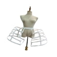 thumbnail image 4 of Cage Hoop Skirt Petticoat Girls Pannier de jaula victoriana para vestidos de vestimenta de cosplay, 4 of 8
