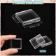 thumbnail image 2 of Uxcell 20 Pcs 28mm Soportes de Monedas de Dólar Plateado Cubiertas de Plástico Acrílico Clear Suministros de Colección de Monedas, 2 of 6