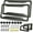 Black Aluminum-4 Hole, variant on Carbon Fiber License Plate Frames- 2 Pack Black Aluminum Printed Carbon Patterns Car Tag Cover for Front & Rear, 4 Hole Heavy Duty Universal Holder Mount Screws with Caps