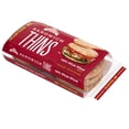 thumbnail image 2 of Arnold Sandwich Thins Whole Wheat Rolls, 6 count, Pre-sliced Sandwich Thins, 12 oz Bag, 2 of 7