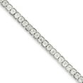thumbnail image 2 of Finest Gold 14K White Gold Diamond Tennis Bracelet, 2 of 4