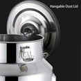 thumbnail image 5 of Stainless Steel Bucket With Lid, Stainless Steel Milk Can, Airtight Milk Can Storage Bucket Steel Stainless Food Container, for Home and Restaurant, 5 of 6