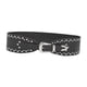 thumbnail image 2 of Cinturón punk rock ajustable para mujeres y hombres con hebilla de metal. Negro, 2 of 9
