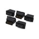 thumbnail image 1 of 5uds 5 Patillas Fila Sola Botón Pulsador Elevalunas Interruptor Universal para Vehículos Coches 12V, 1 of 1