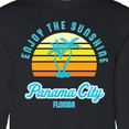 thumbnail image 4 of Inktastic Summer Enjoy the Sunshine Panama City Florida in Blue Long Sleeve T-Shirt, 4 of 5