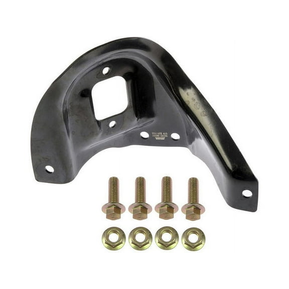 Rear Left Driver Side Upper Shock Mount - Black - with Mounting Hardware - Compatible with 1988 - 1999 Chevy K1500 1989 1990 1991 1992 1993 1994 1995 1996 1997 1998