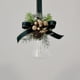 thumbnail image 1 of Adorno de campana de Navidad para colgar en el árbol de Navidad de la oficina o la tienda de compromiso Estilo J, 1 of 8