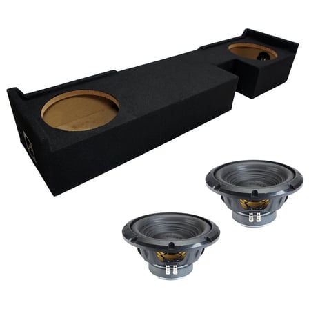 Alpine fits 00-03 Ford F-150 Super Cab Sealed Dual 10" W10S4 Loaded Subwoofer Sub Box Enclosure 500W RMS 4 Ohm