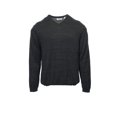 thumbnail image 2 of Weatherproof Men's Heather V-Neck Sweater (XLarge, Black), 2 of 5