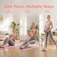 thumbnail image 4 of Pedal Resistance Bands with Handles, Multifunction Elastic Yoga Resistance Band, Elastic Yoga Pedal Puller Band for Abdomen Waist Arm Leg Workout（Purple）, 4 of 9