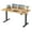 Maple, variant on SONGMY Electric Height Adjustable Standing Desk Large 55 x 24 Inches Sit Stand up Desk Home Office Computer Desk Memory Preset with T-Shaped Metal Bracke, Brown
