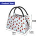 thumbnail image 2 of Fotbe Strawberry Bolsa Térmica Portátil con Estampado, Bolsa de Entrega de Alimentos Aislada, Bolsa Reutilizable de Gran Capacidad para Comidas y Supermercado, 2 of 6