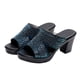 thumbnail image 4 of Sandalias y zapatillas de tacón alto con boca de pez y diamantes de imitación para verano Wmkox8yii  hj789, 4 of 6