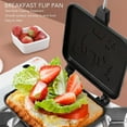 Convenient and Versatile Nonstick Double Sided Grilled Cheese Sandwich
