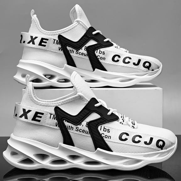 Damyuan Running Shoes for Men Athletic Shoes Breathable Sport Workout Shoes Non-Slip Fashion Sneakers