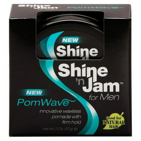 Ampro Shine 'n Jam PomWave Pomade, 2 oz