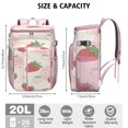 thumbnail image 3 of Insulated Lunch Box Cooler Backpack Portable Backpack Coolers Insulated Leak Proof,Camping Cooler Backpack for Travel,Beach,Camping,Picnic,Lunch Backpack for Office Workers Family Travelers, 3 of 6