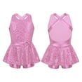 thumbnail image 6 of inhzoy Kids Girls Jazz Latin Leotard Ballet Gymnastic Dress Pink 14, 6 of 6