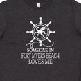 thumbnail image 4 of Inktastic Someone in Fort Myers Beach Loves Me Youth T-Shirt, 4 of 5