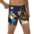 thumbnail image 4 of Lsque Scooby-Doo Pattern Men's Performance Stretch Underwear, Athletic Long Leg Briefs，Moisture-Wicking-Large, 4 of 6