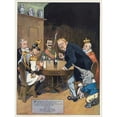 thumbnail image 3 of Louis Glackens 15x18 Black Modern Framed Museum Art Print Titled - Oh, Teddy, Dear Teddy, Come Home to Us Now (1910), 3 of 5