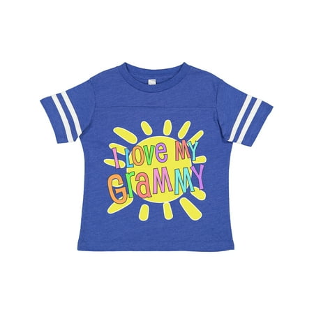 

Inktastic I Love My Grammy- Sun and Rainbow Letters Gift Toddler Boy or Toddler Girl T-Shirt