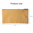 thumbnail image 2 of Bolsas de lona para herramientas, paquete de 4, bolsa multiusos para herramientas de lona resistente, bolsa de mano con cremallera, organizador de almacenamiento de herramientas pequeñas, 2 of 6