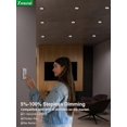 thumbnail image 4 of Luz LED empotrable ultradelgada 5CCT de 4" - paquete de 12, zouzai, 4 of 9